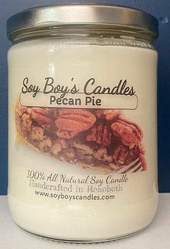 16 ounce Pecan Pie Soy Candle