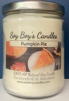 16 ounce Pumpkin Pie Soy Candle