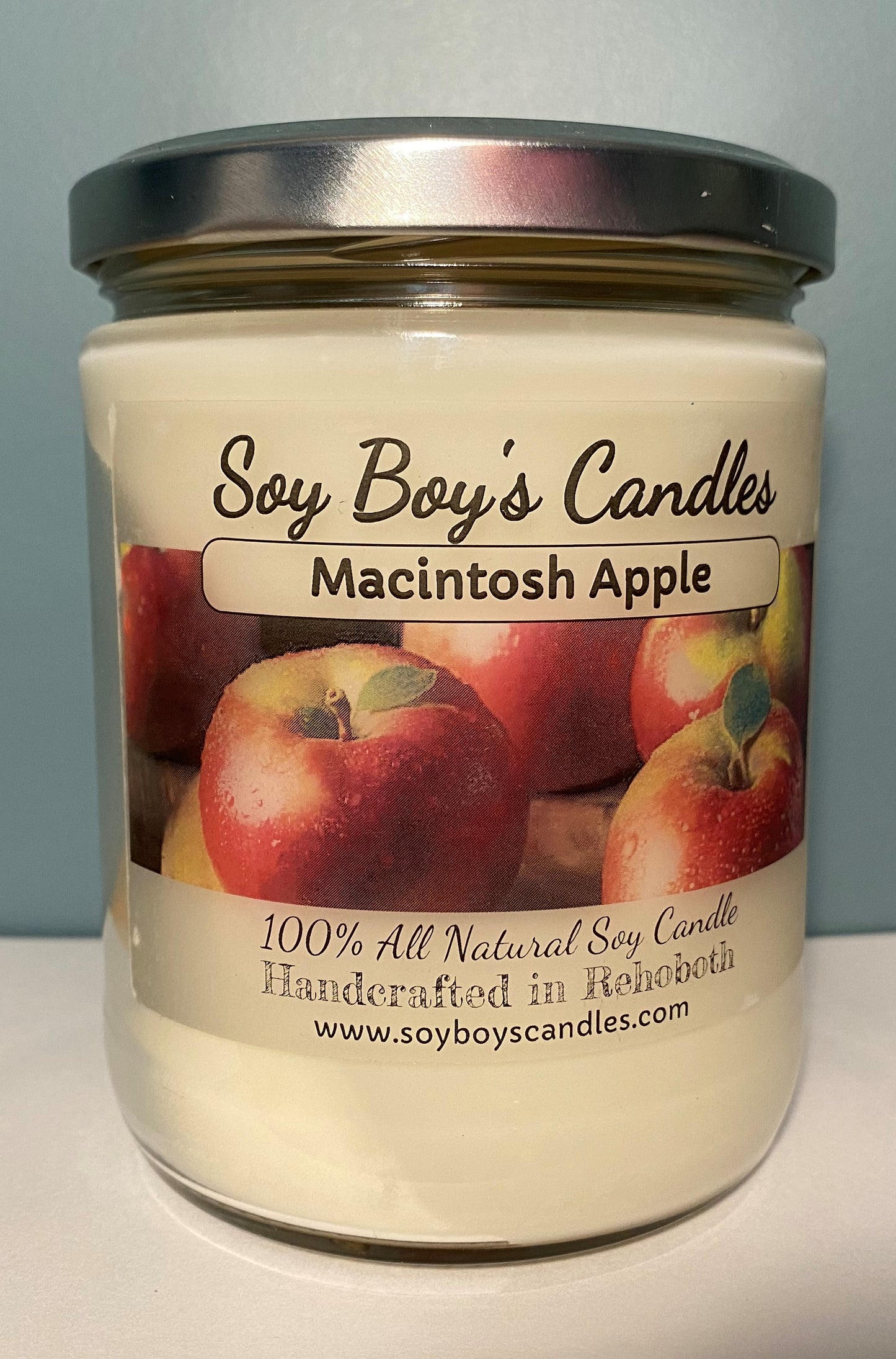 16 Ounce Macintosh Apple Soy Candle