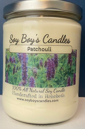 16 ounce Patchouli Soy Candle