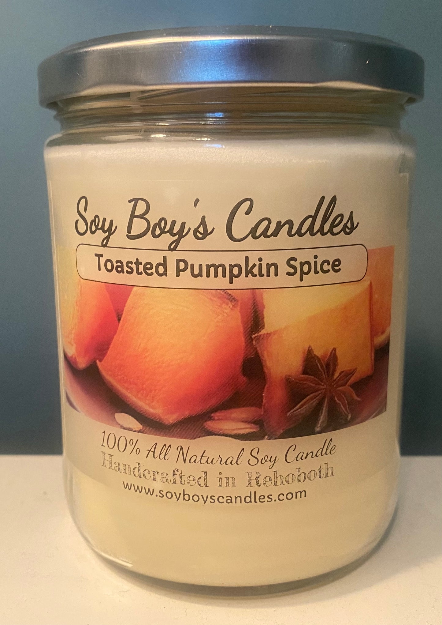 16 Ounce Toasted Pumpkin Spice Soy Candle