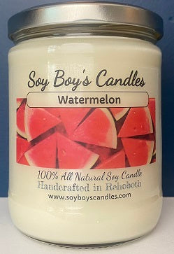 16 ounce Watermelon Soy Candle