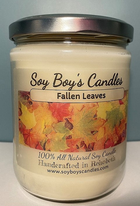 16 ounce Fallen Leaves Soy Candle